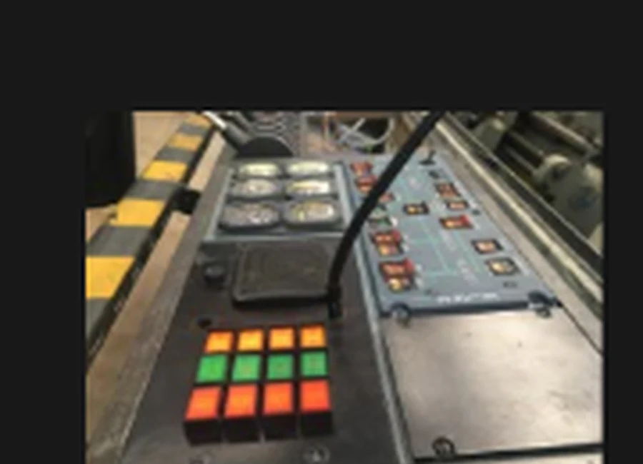 Illuminated control console