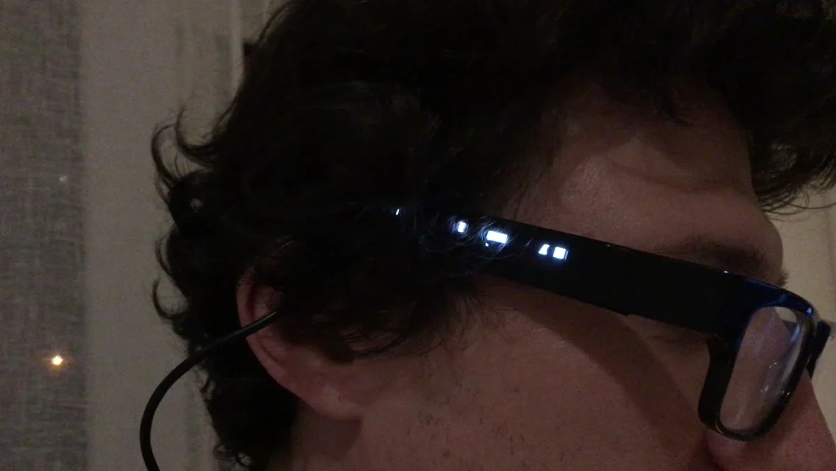 Video still: Wearable Electronics & Light Surfaces